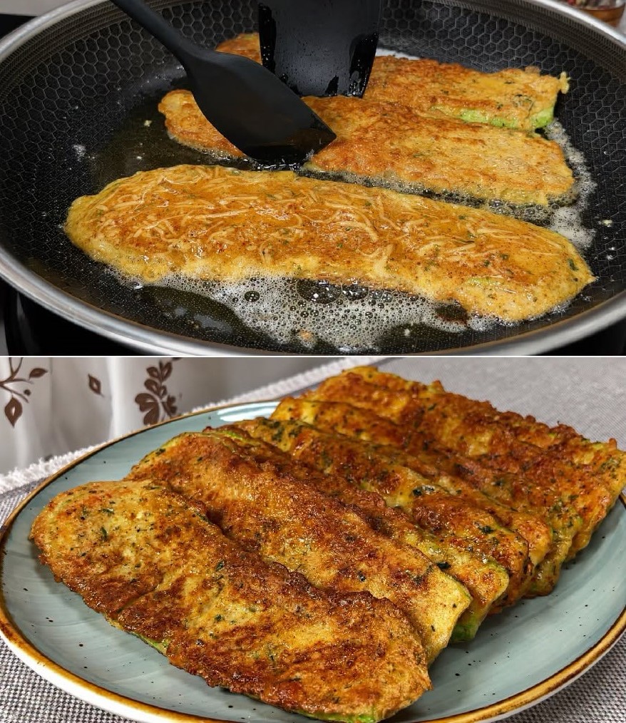 Crunchy ZUCCHINI FRIED FRIES! Better than meat, everyone is asking for the recipe 6 1