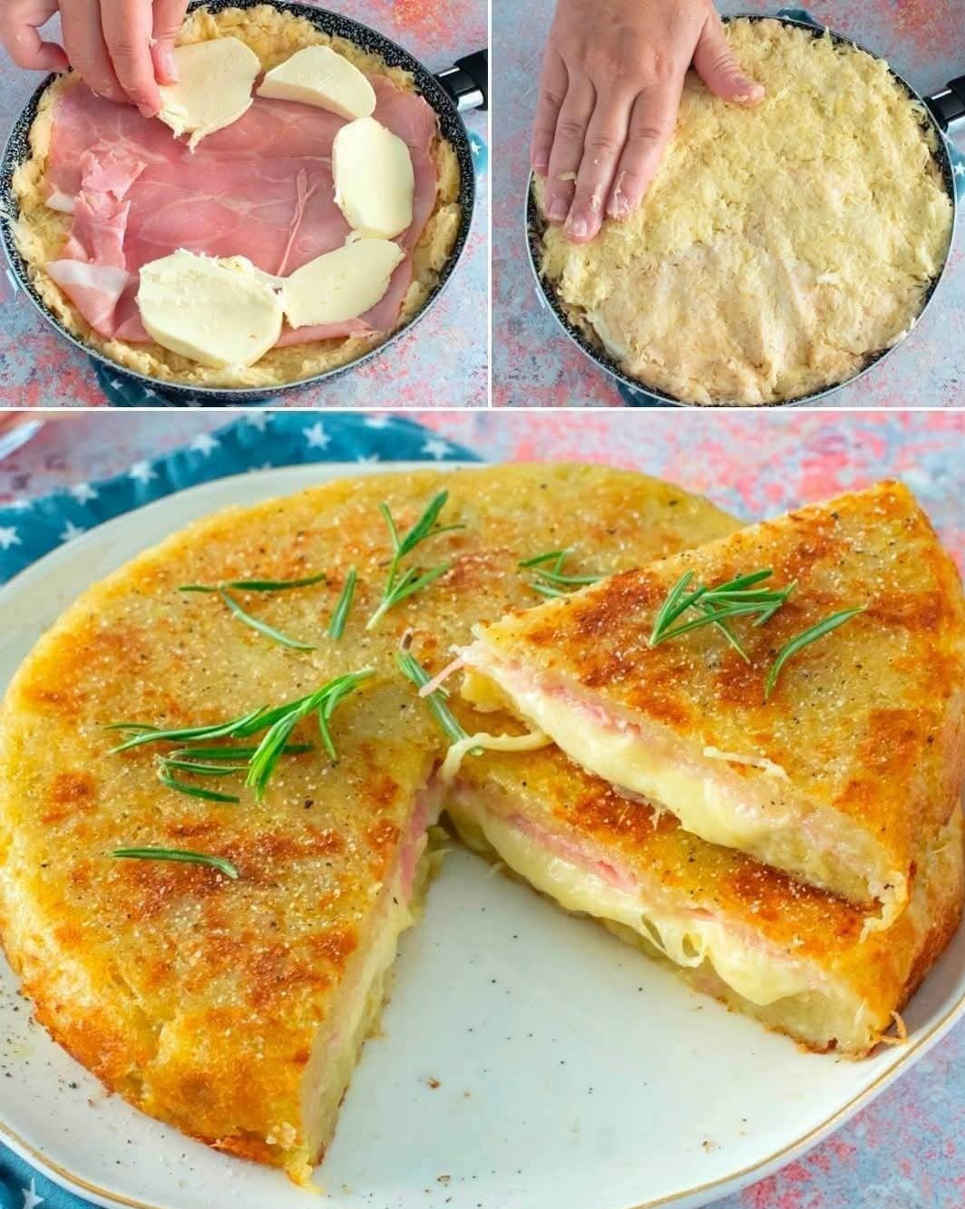 Potato cake in a pan: a recipe for a rustic and fibrous dish 68 3