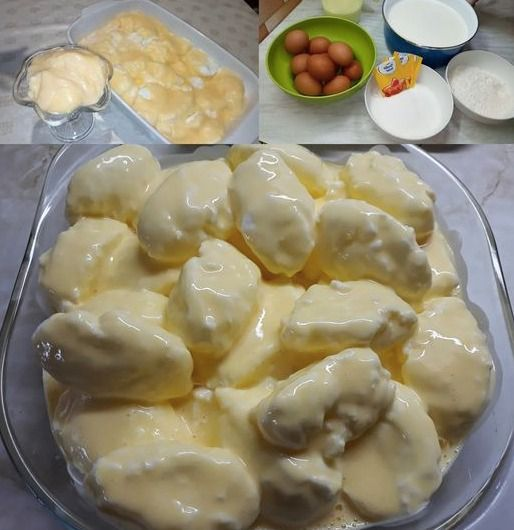 Snow empanadas in vanilla sauce qlu7sys